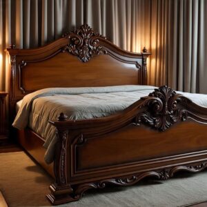 Tempat Tidur Ukiran