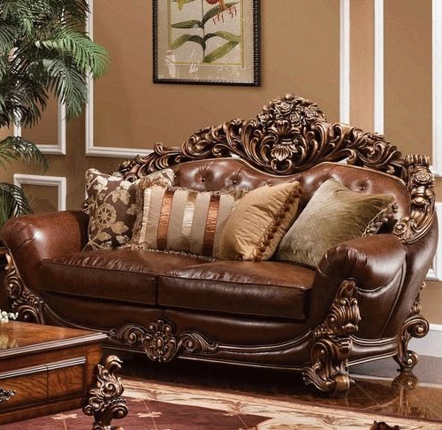 Sofa Tamu Klasik Ukir Woldrof