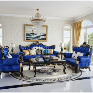 Jepara Carved Living Room Set