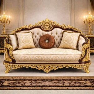 Carved Duco Guest Sofa