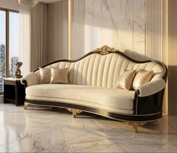 Sofa Tamu Klasik Ukir Duco
