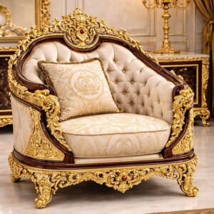 Jepara Carved Living Room Chairs