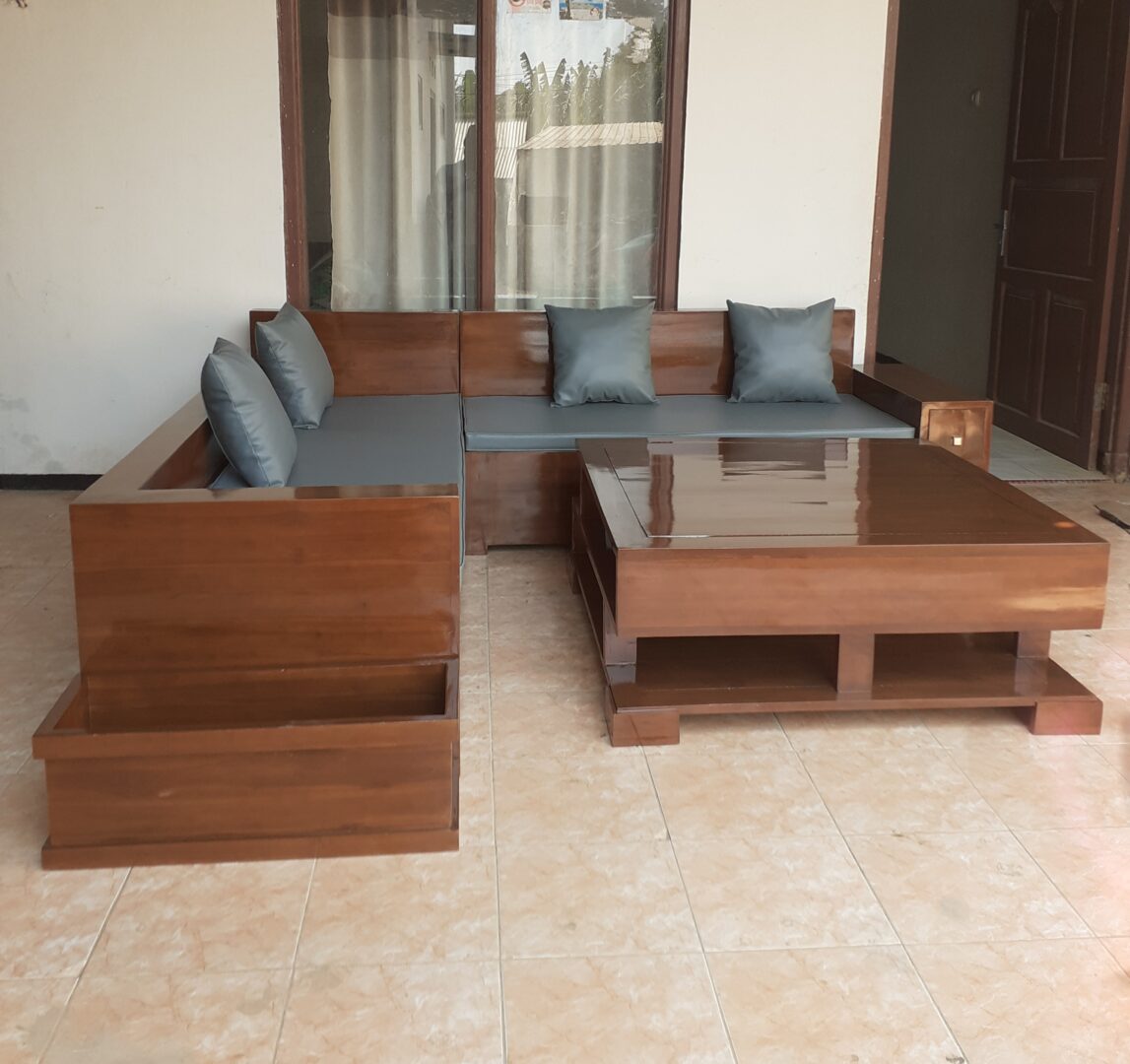 Set SofaTamu Sudut Minimalis